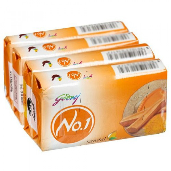 GODREJ NO.1 SANDAL SOAP(100X4) 1SET